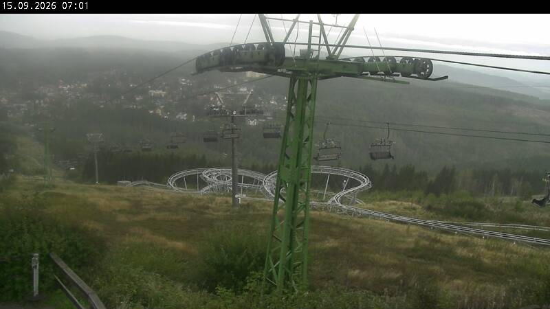Archiv Foto Webcam Bocksberg - Bergstation der Kabinenbahn