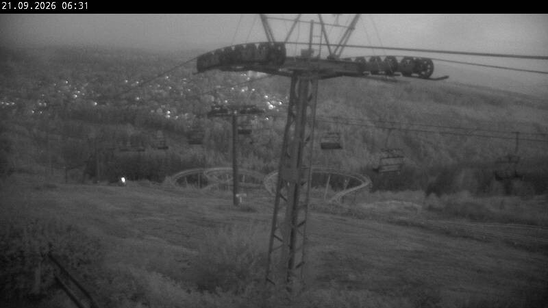 Archiv Foto Webcam Bocksberg - Bergstation der Kabinenbahn