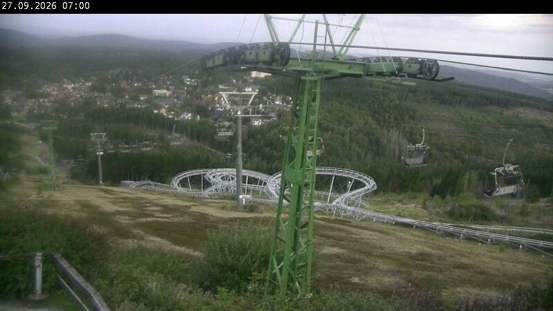 Archived image Webcam Bocksberg top station