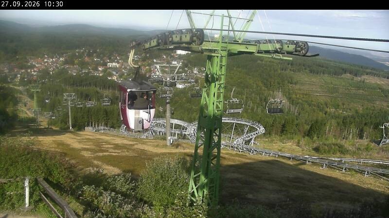 Archived image Webcam Bocksberg top station