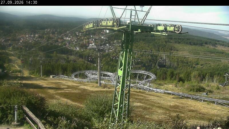 Archived image Webcam Bocksberg top station