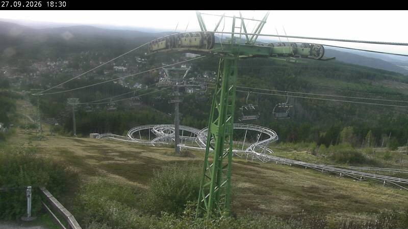 Archived image Webcam Bocksberg top station