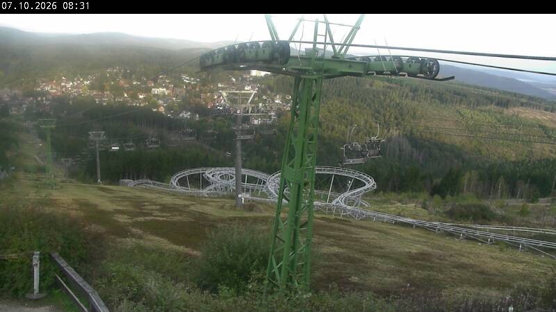 Archived image Webcam Bocksberg top station
