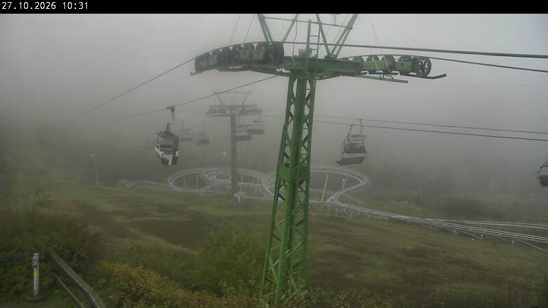 Archiv Foto Webcam Bocksberg - Bergstation der Kabinenbahn