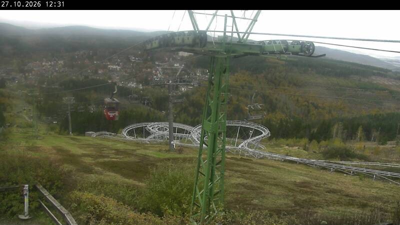 Archiv Foto Webcam Bocksberg - Bergstation der Kabinenbahn