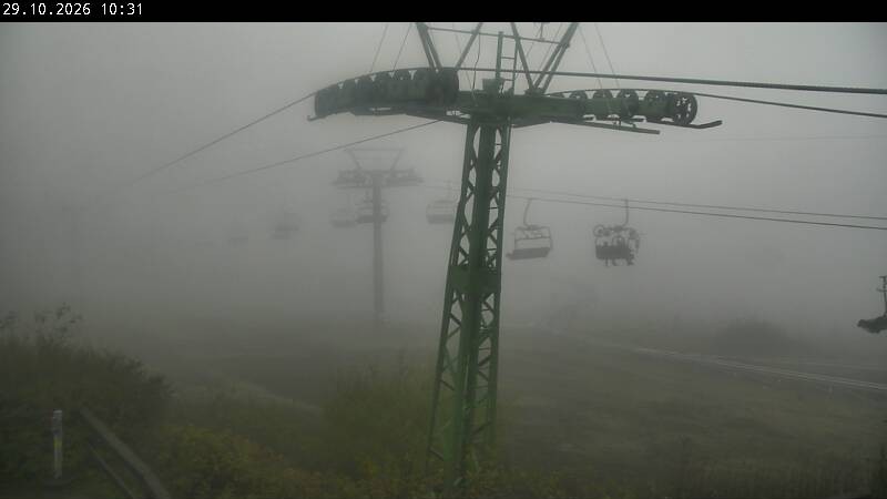Archiv Foto Webcam Bocksberg - Bergstation der Kabinenbahn
