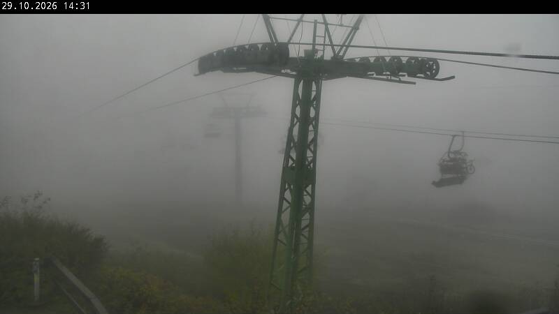 Archiv Foto Webcam Bocksberg - Bergstation der Kabinenbahn