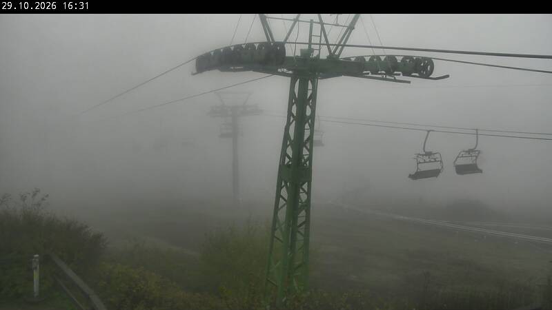 Archiv Foto Webcam Bocksberg - Bergstation der Kabinenbahn