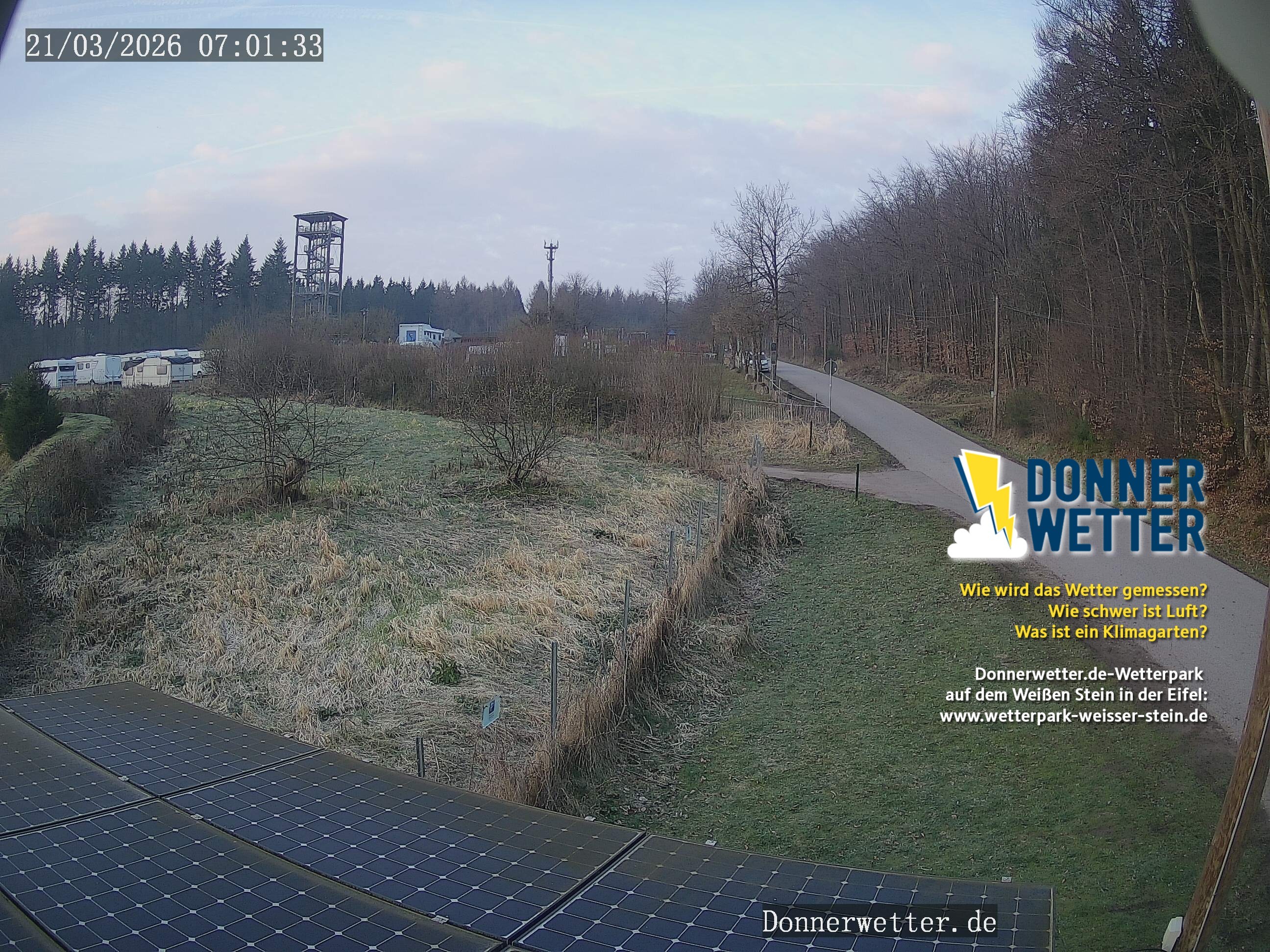 Archived image Webcam Weißer Stein mountain (Eifel)
