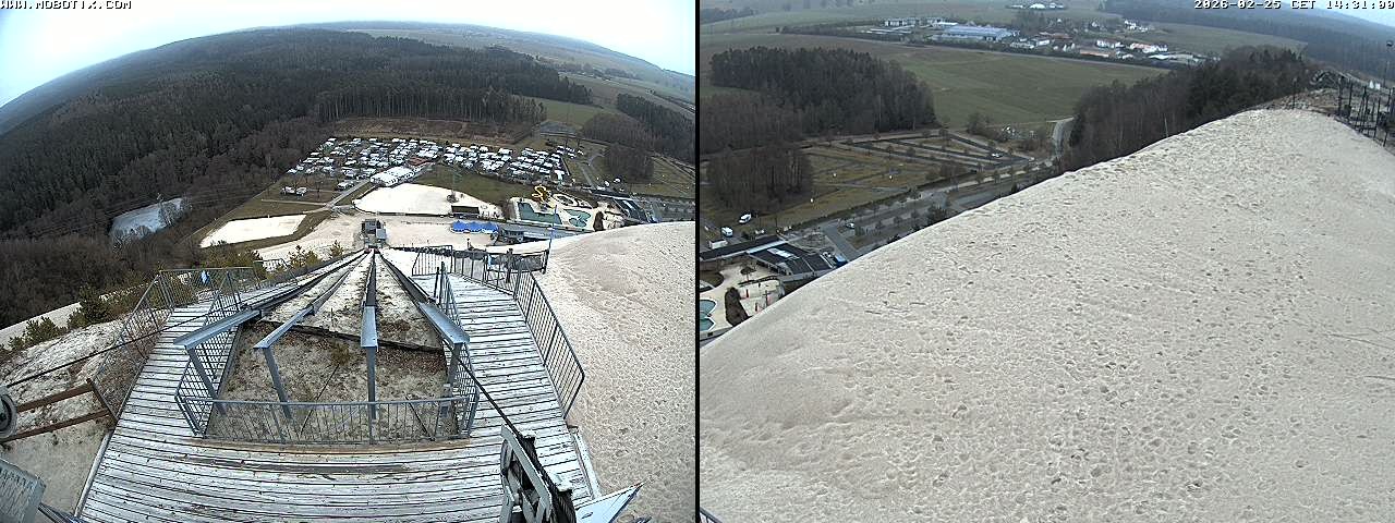 Archiv Foto Webcam Hirschau Monte Kaolino Bergspitze