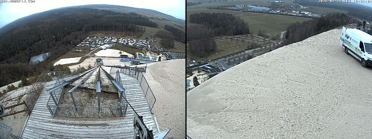 Archiv Foto Webcam Hirschau Monte Kaolino Bergspitze