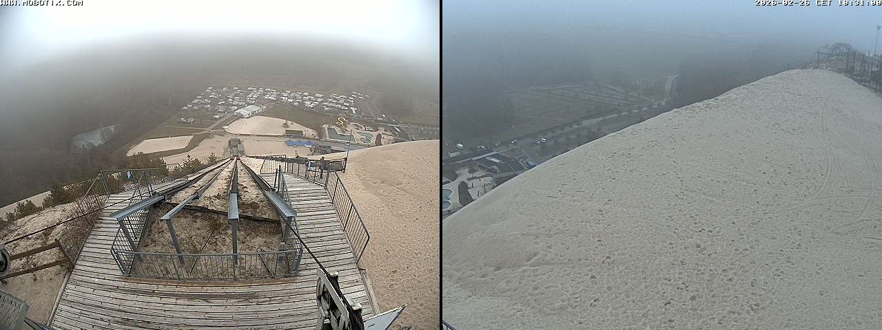 Archived image Webcam Hirschau Monte Kaolino mountain peak