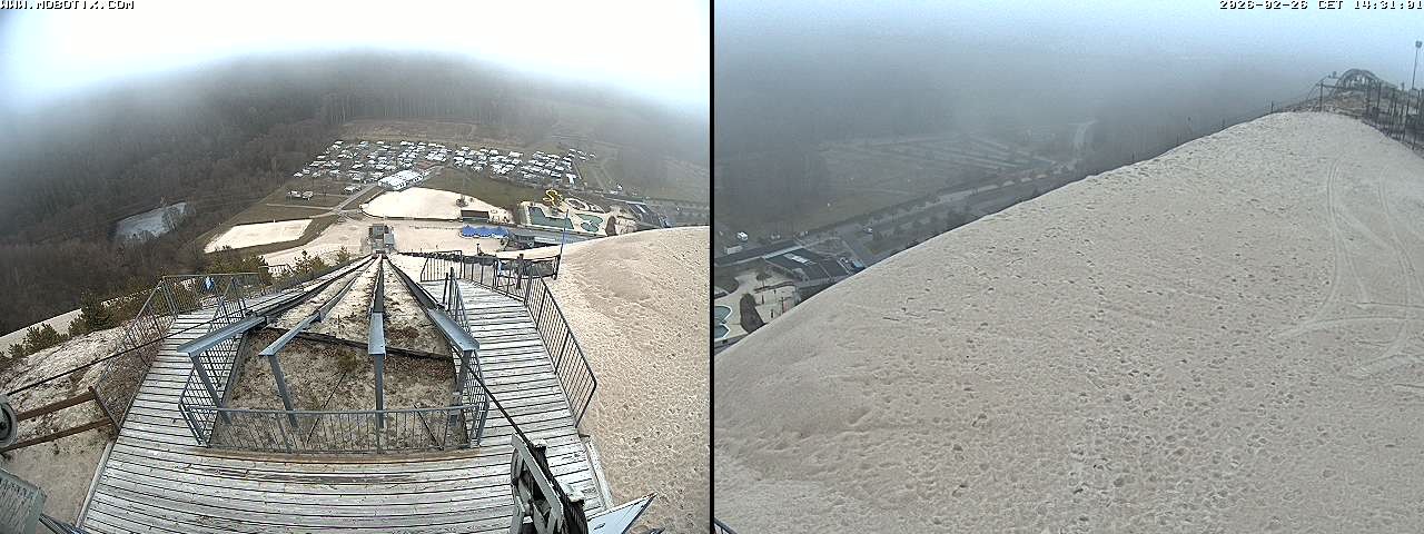 Archived image Webcam Hirschau Monte Kaolino mountain peak