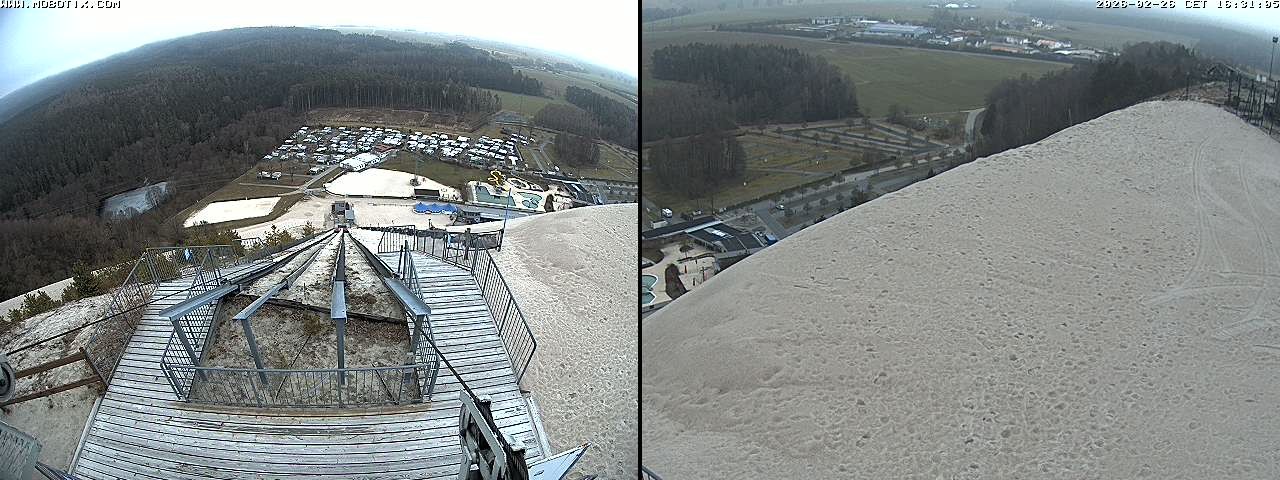 Archived image Webcam Hirschau Monte Kaolino mountain peak