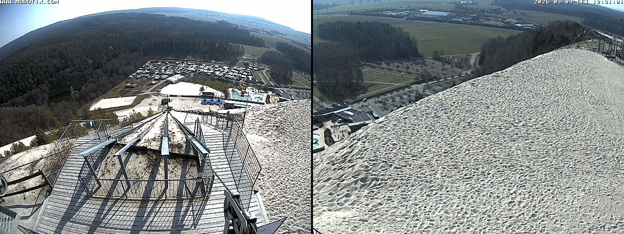 Archiv Foto Webcam Hirschau Monte Kaolino Bergspitze