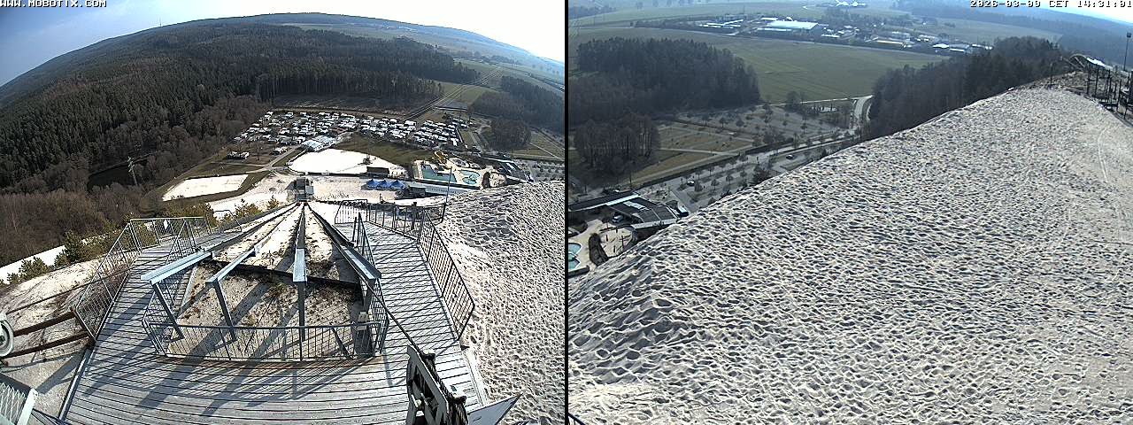 Archiv Foto Webcam Hirschau Monte Kaolino Bergspitze