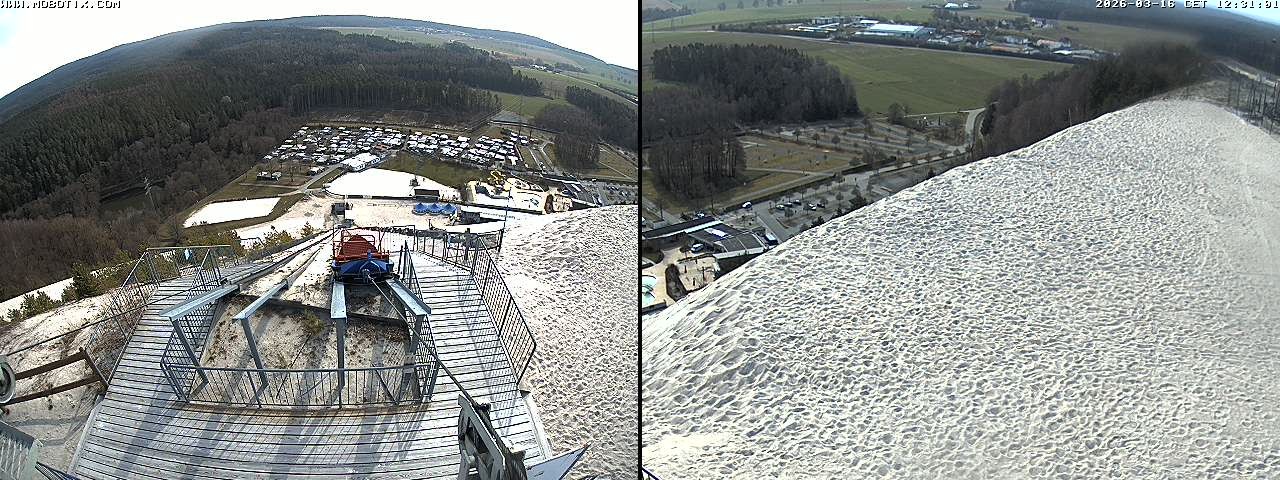 Archiv Foto Webcam Hirschau Monte Kaolino Bergspitze