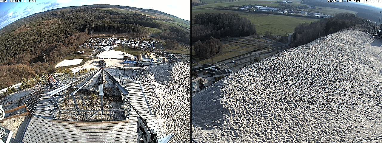 Archiv Foto Webcam Hirschau Monte Kaolino Bergspitze