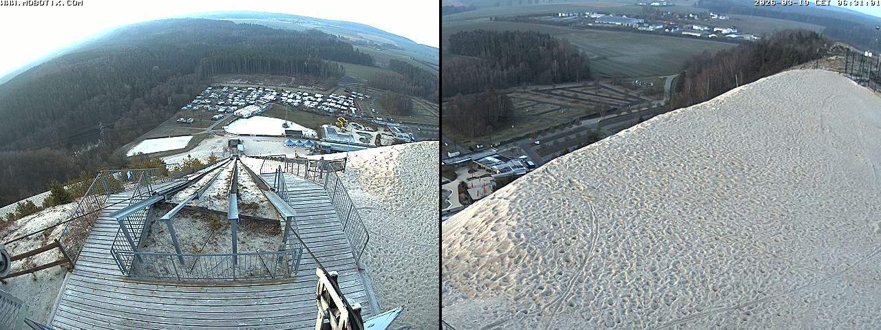 Archived image Webcam Hirschau Monte Kaolino mountain peak