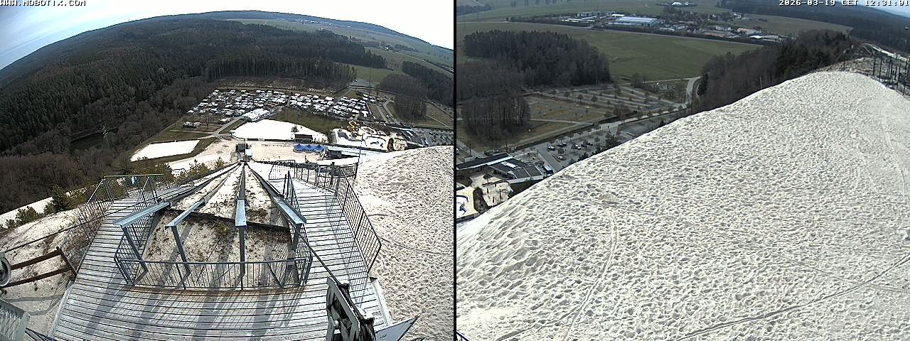 Archiv Foto Webcam Hirschau Monte Kaolino Bergspitze