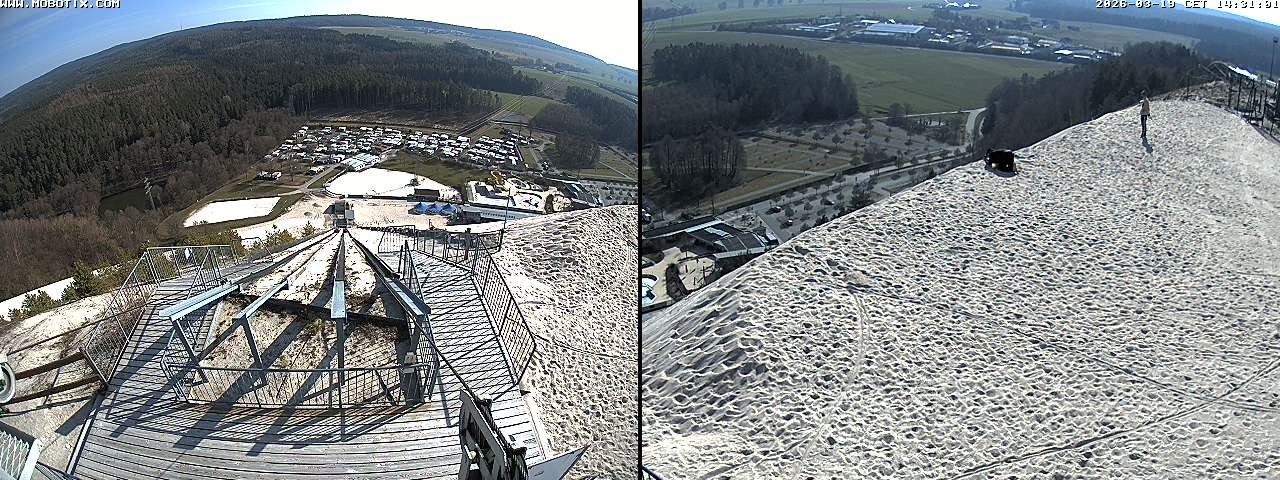 Archiv Foto Webcam Hirschau Monte Kaolino Bergspitze