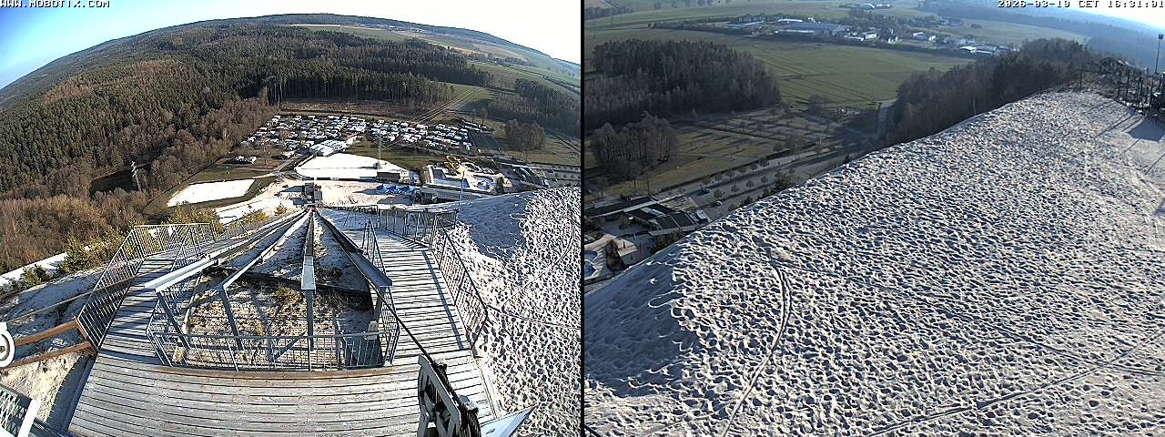 Archiv Foto Webcam Hirschau Monte Kaolino Bergspitze