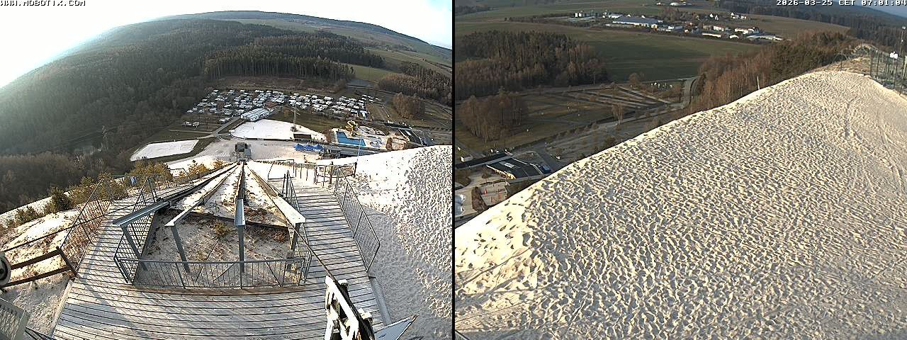 Archived image Webcam Hirschau Monte Kaolino mountain peak