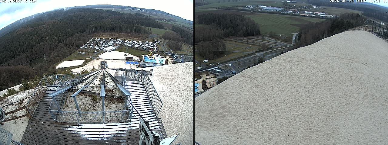 Archiv Foto Webcam Hirschau Monte Kaolino Bergspitze