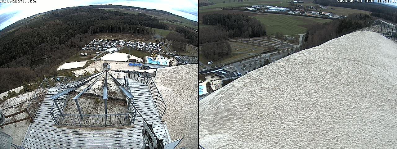 Archiv Foto Webcam Hirschau Monte Kaolino Bergspitze