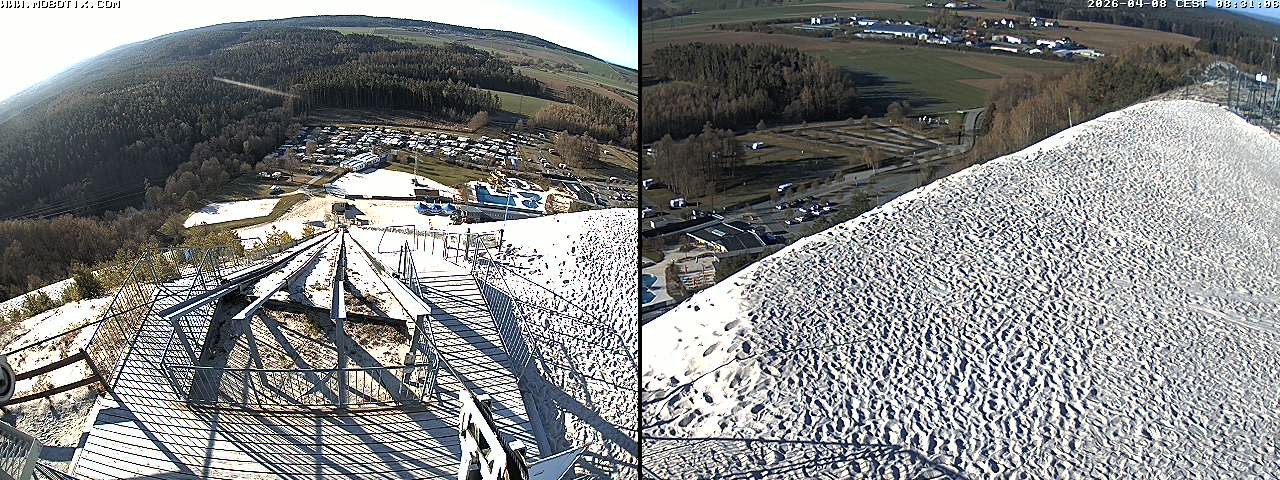 Archived image Webcam Hirschau Monte Kaolino mountain peak