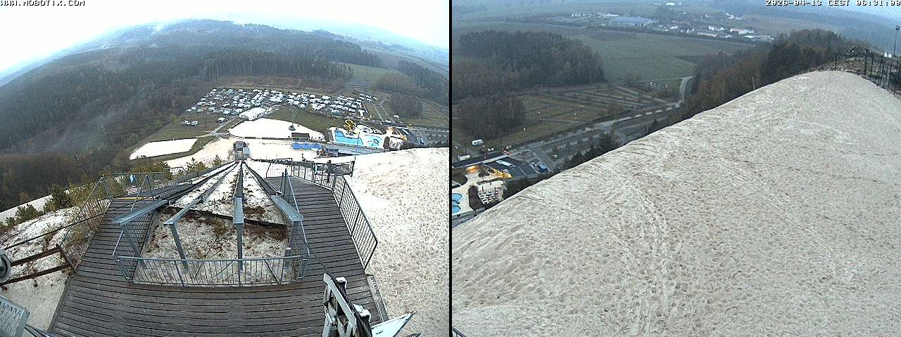 Archiv Foto Webcam Hirschau Monte Kaolino Bergspitze