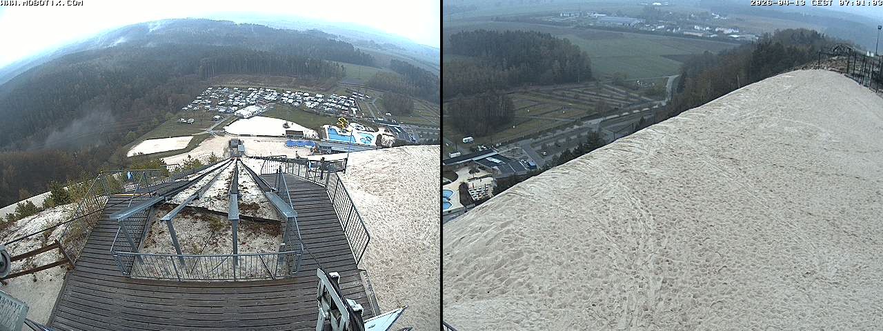 Archiv Foto Webcam Hirschau Monte Kaolino Bergspitze