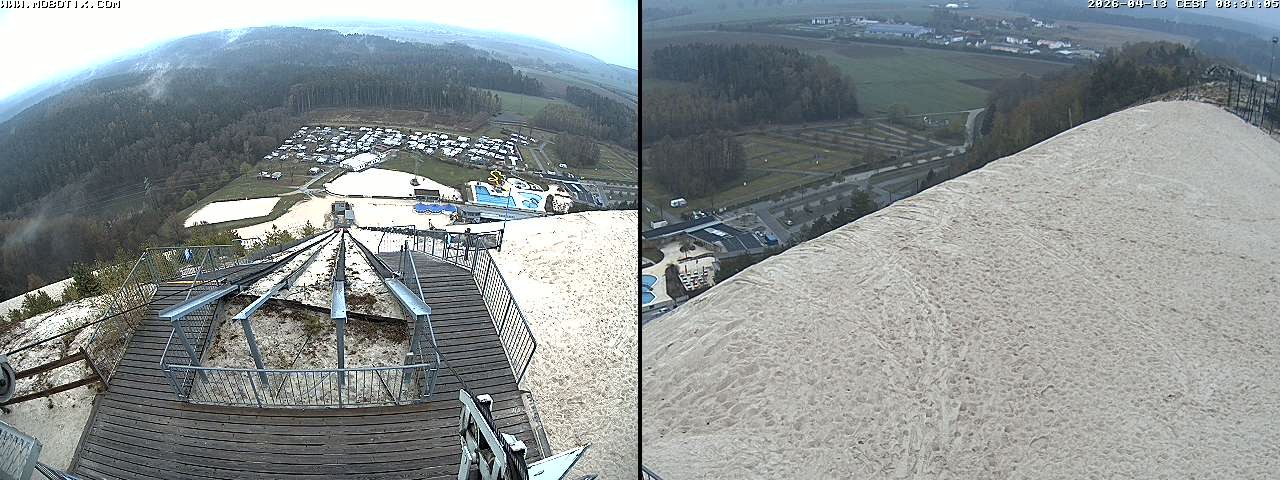 Archiv Foto Webcam Hirschau Monte Kaolino Bergspitze