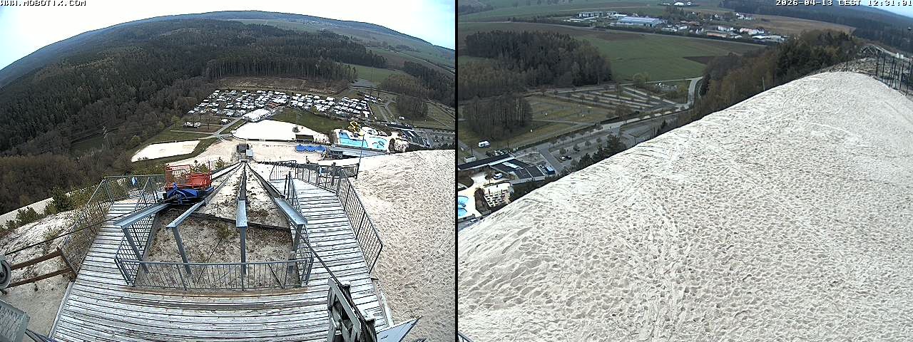 Archiv Foto Webcam Hirschau Monte Kaolino Bergspitze