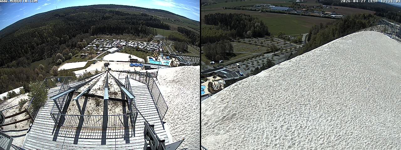 Archiv Foto Webcam Hirschau Monte Kaolino Bergspitze