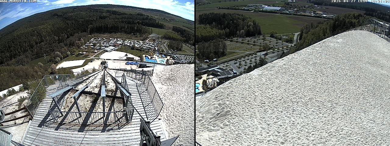 Archiv Foto Webcam Hirschau Monte Kaolino Bergspitze