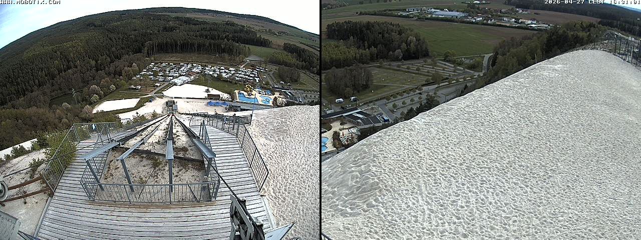 Archiv Foto Webcam Hirschau Monte Kaolino Bergspitze
