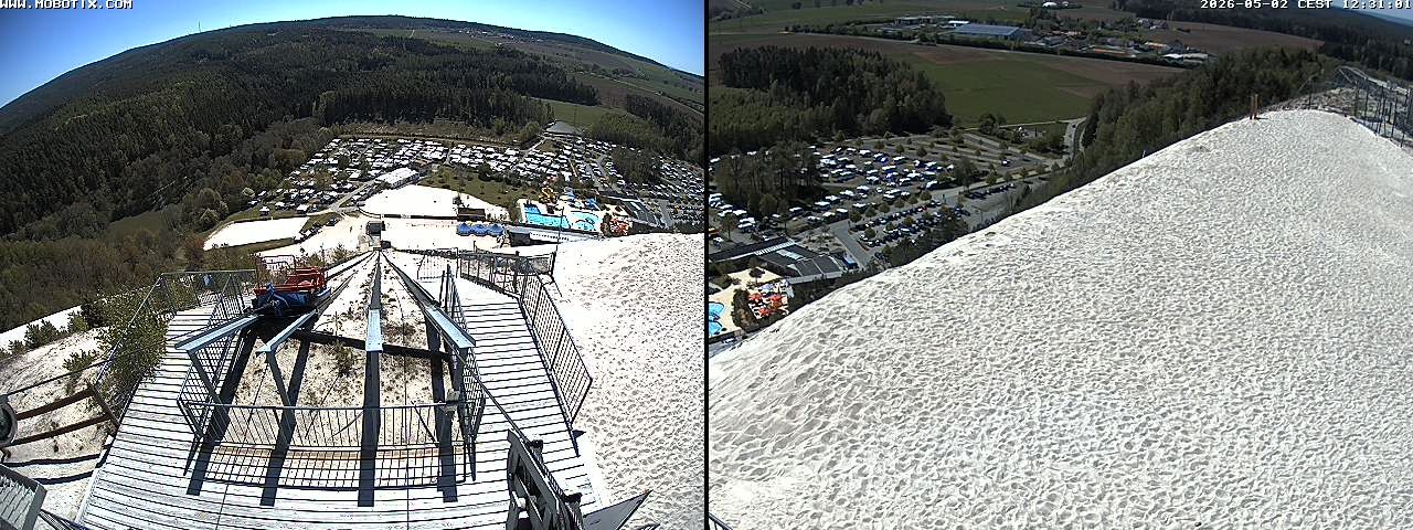 Archiv Foto Webcam Hirschau Monte Kaolino Bergspitze