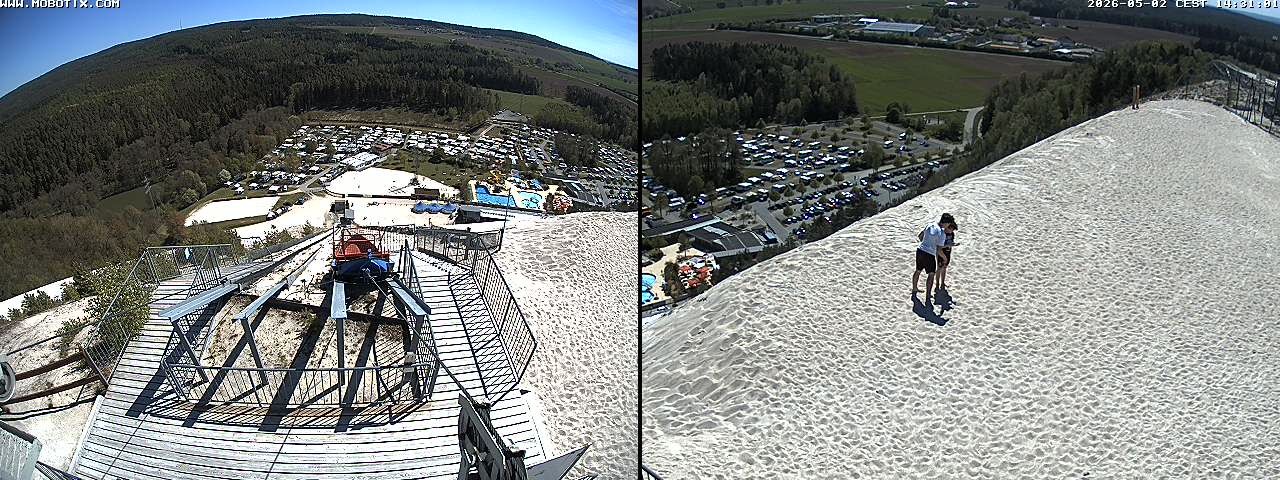 Archiv Foto Webcam Hirschau Monte Kaolino Bergspitze