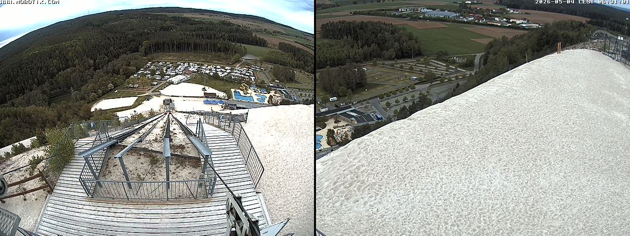 Archiv Foto Webcam Hirschau Monte Kaolino Bergspitze