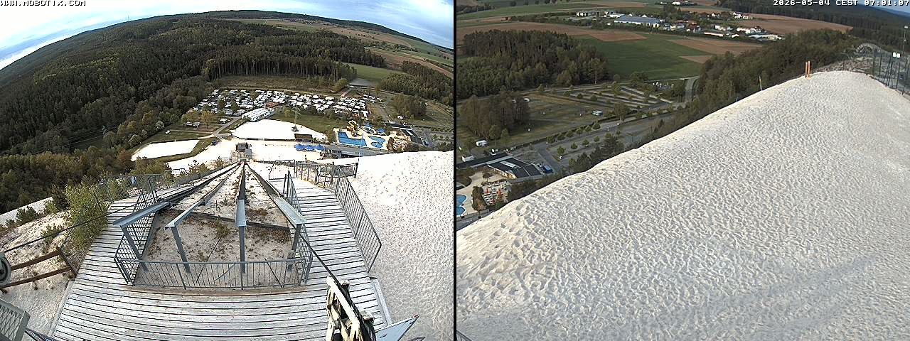 Archiv Foto Webcam Hirschau Monte Kaolino Bergspitze