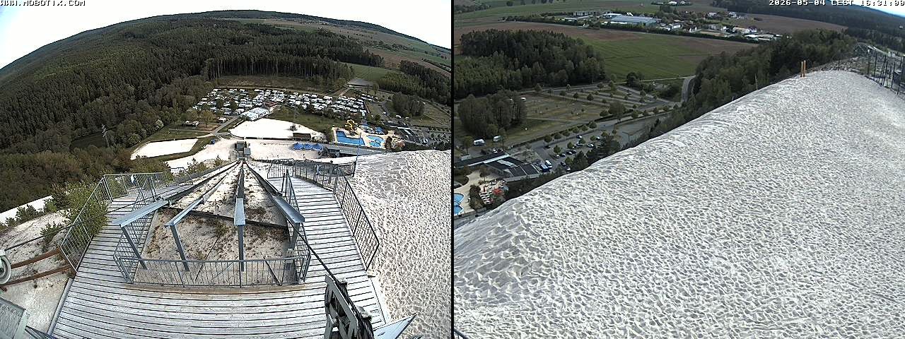 Archiv Foto Webcam Hirschau Monte Kaolino Bergspitze