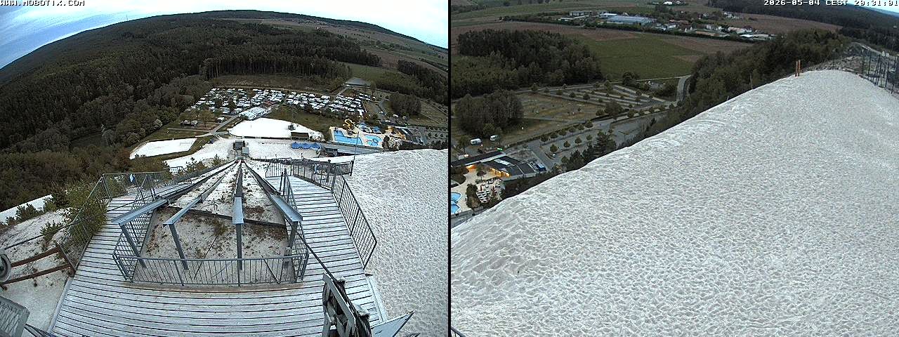 Archiv Foto Webcam Hirschau Monte Kaolino Bergspitze