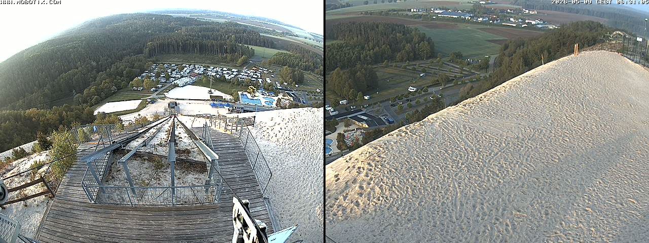 Archived image Webcam Hirschau Monte Kaolino mountain peak