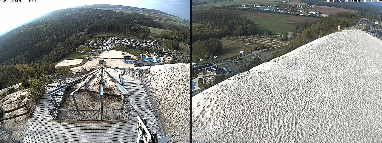Archived image Webcam Hirschau Monte Kaolino mountain peak
