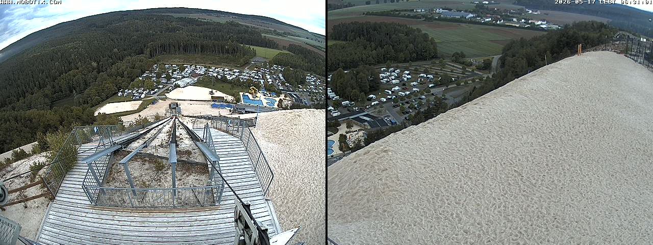 Archiv Foto Webcam Hirschau Monte Kaolino Bergspitze