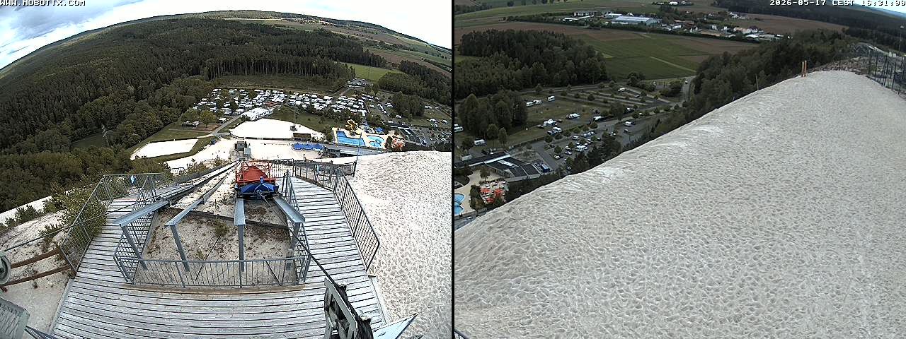 Archiv Foto Webcam Hirschau Monte Kaolino Bergspitze