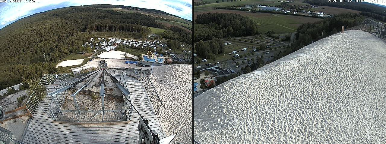 Archiv Foto Webcam Hirschau Monte Kaolino Bergspitze