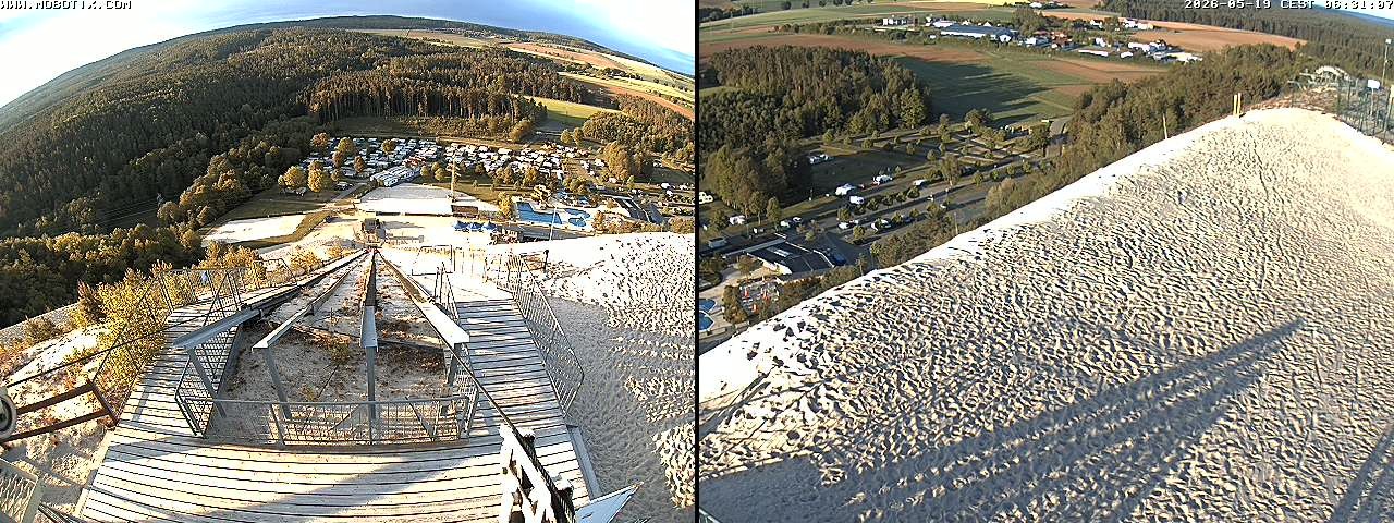 Archiv Foto Webcam Hirschau Monte Kaolino Bergspitze
