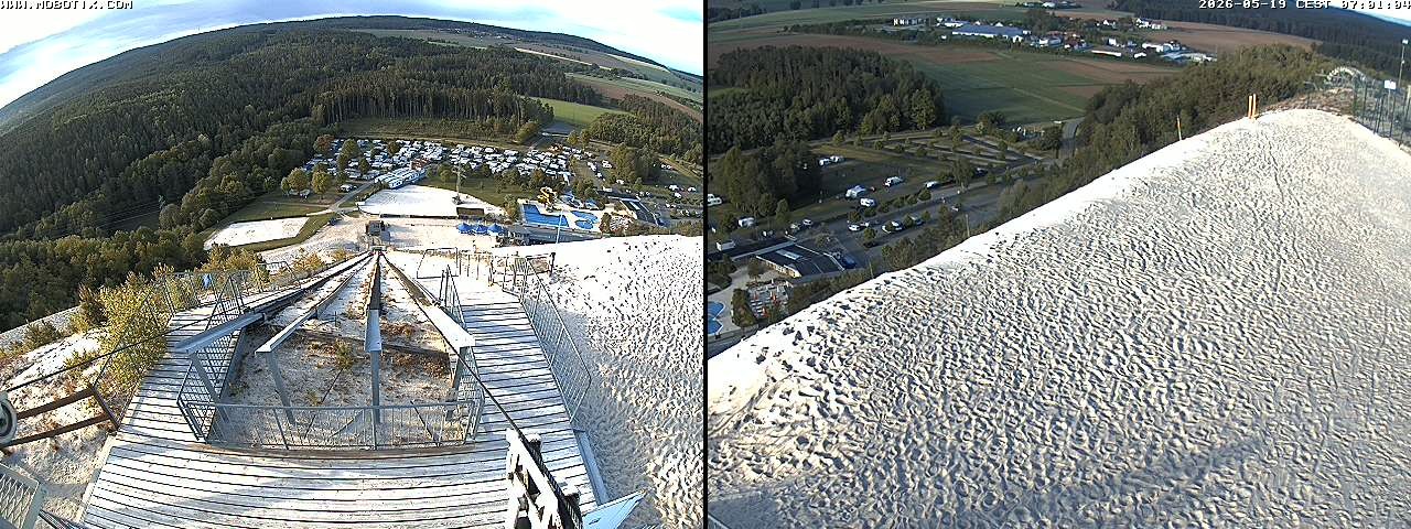 Archiv Foto Webcam Hirschau Monte Kaolino Bergspitze